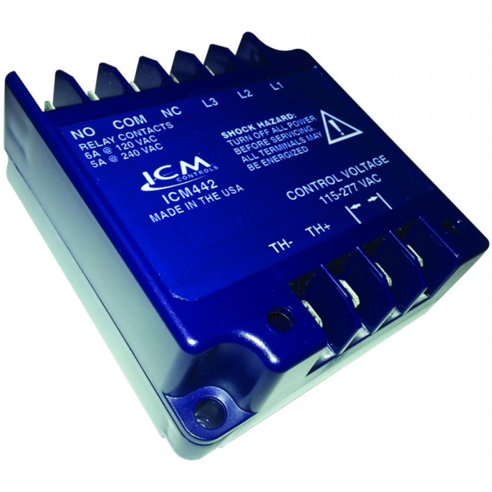 Three Phase Voltage Monitors ICM CONTROLS